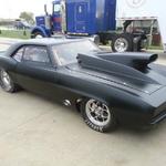 Pro Mod Camaro in for wheel well replacement and complete paint job